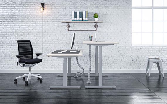 Up & Desk rend le home-office plus agréable.